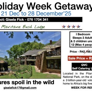 Kwa-Maritane Getaway
